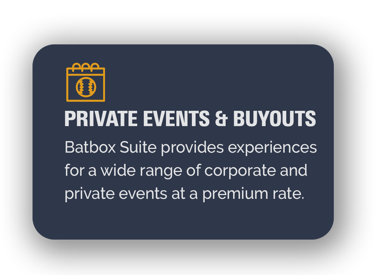 Batbox Suite private events and venue buyout options for licensed entertainment partner locations